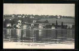 Kilchberg, Mönchhof vom See aus gesehen