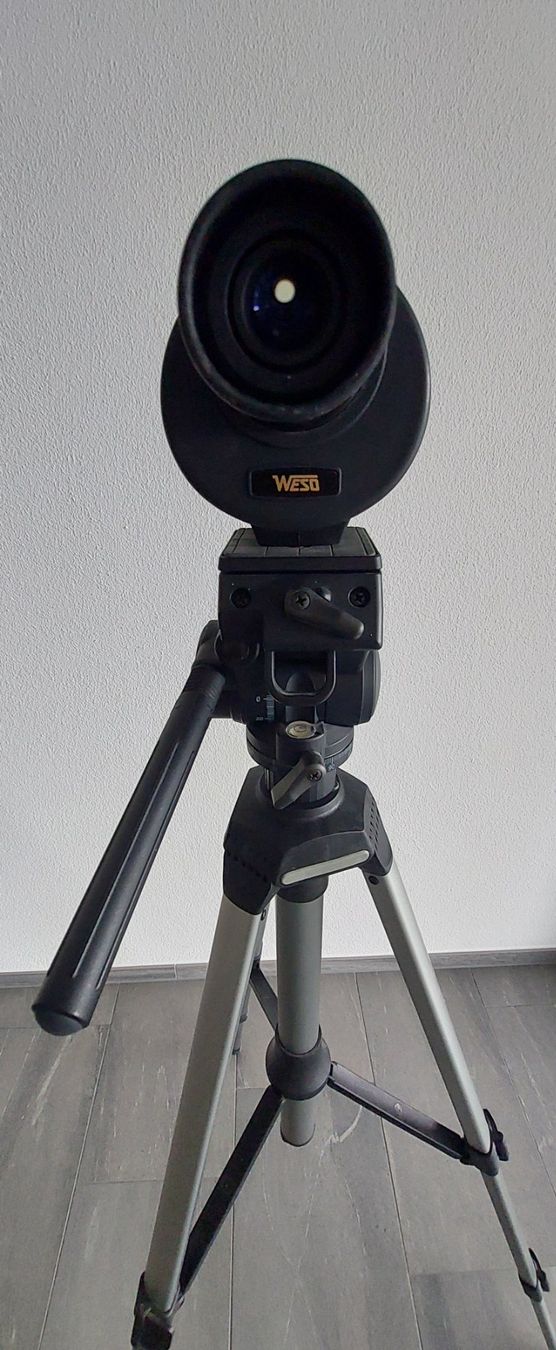 Télescopes: Fernroh Weso Target mit Cullmann Stativ – D'occasion à Brunnen par Markus049 2