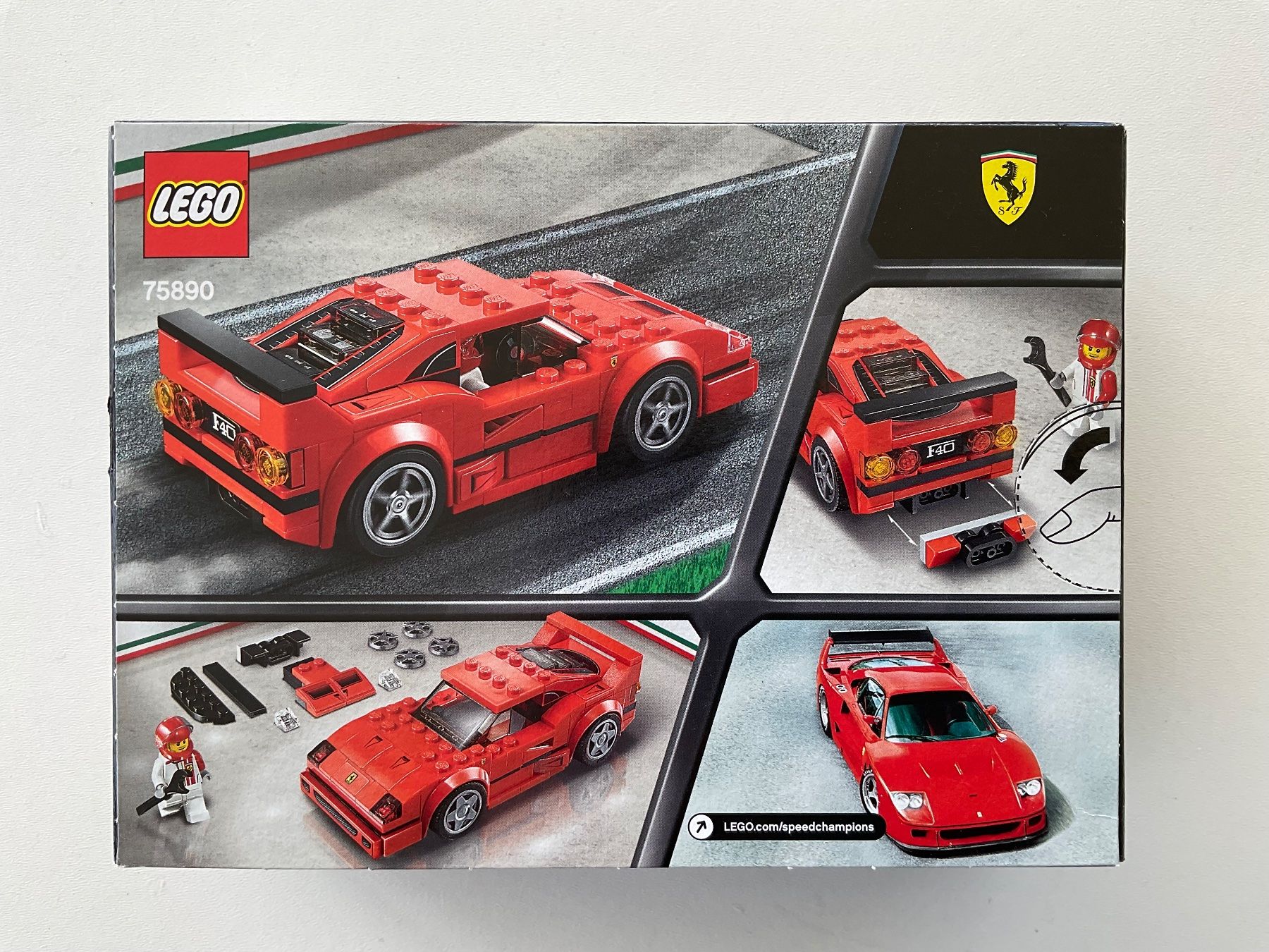 Lego 75890 Speed Champions Ferrari F40 Competizione NEU/OVP (Neu und ...