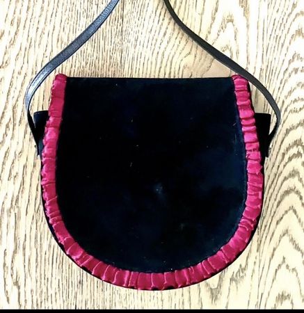 Borsa Bally vintage in pelle e rifiniture rosa