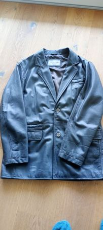 Lederjacke schwarz, Class International, Gr. 54, Top Zustand