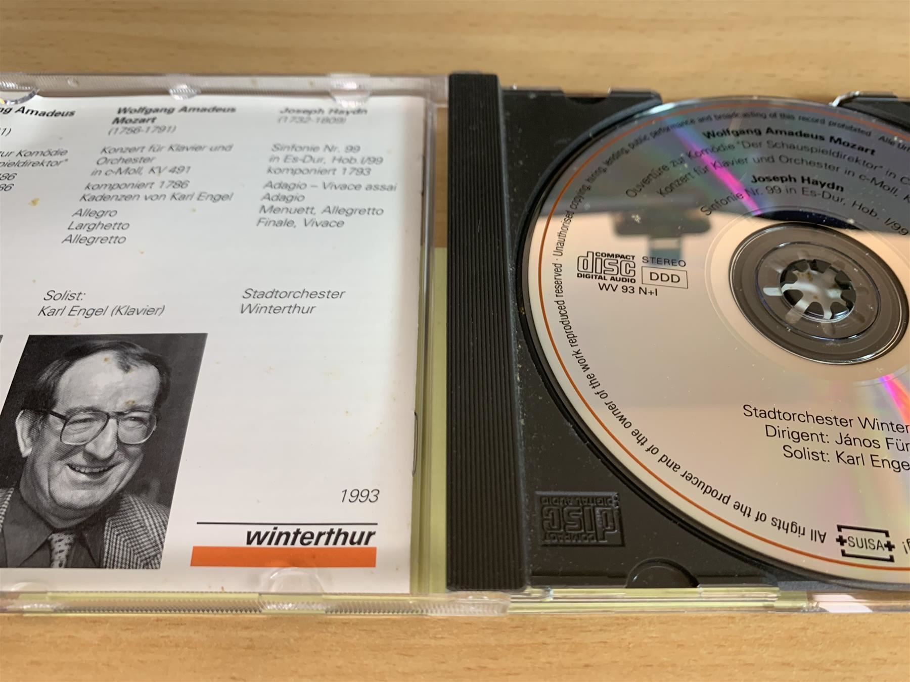 CD: Mozart - Hayden - Winterthur – Usato da Rikon im Tösstal venduto da Alpenmutz 2
