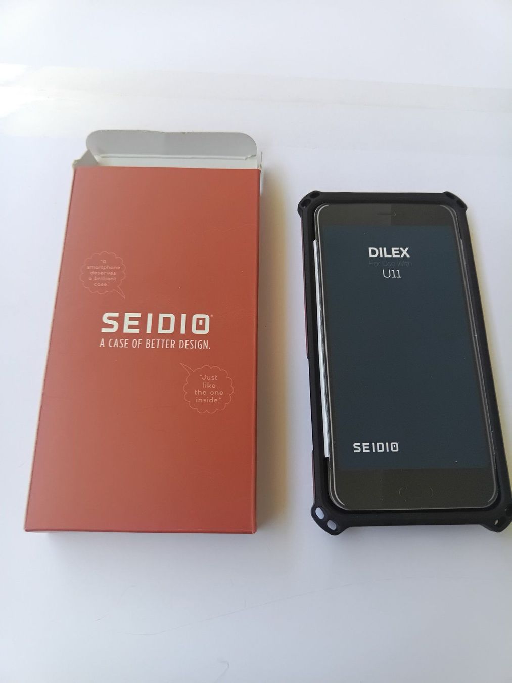 Covers & Borse: Seidio Dilex U11 Schutzhülle mit Ständer rot – Nuovo e nell'imballaggio originale da Wängi venduto da Ladys_First