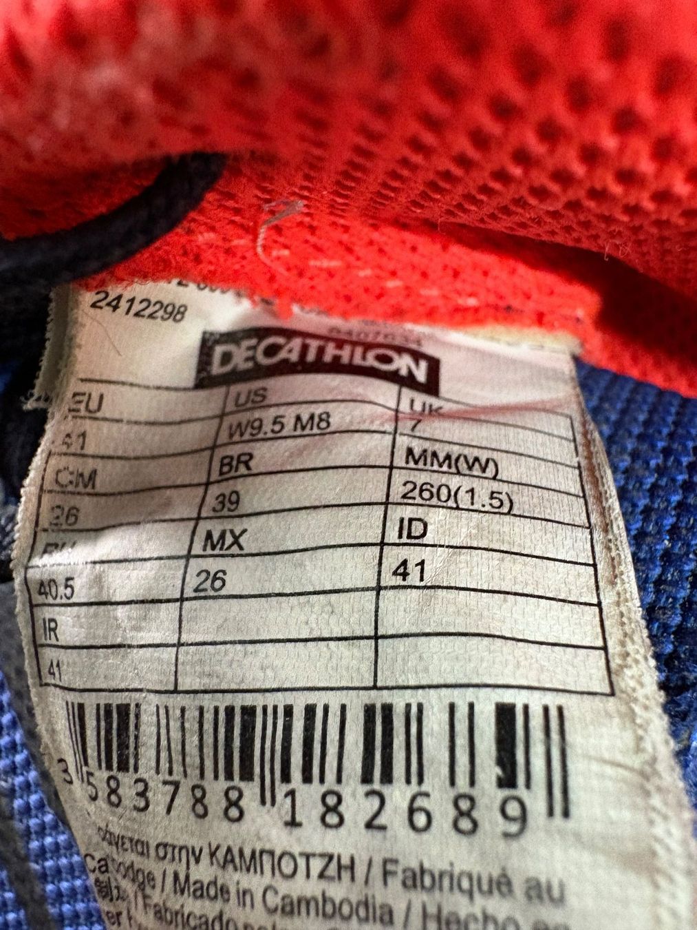 Decathlon Scarpe da uomo: Hallenschuhe – Usato da Oberentfelden venduto da dar_7gzv 2