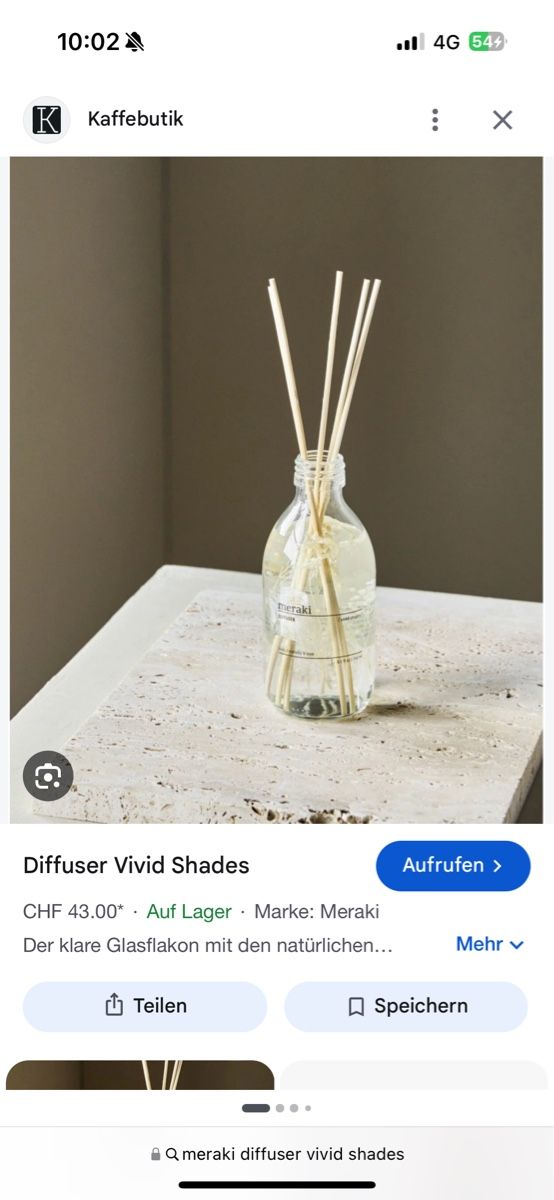 Diffuseurs: Meraki diffuser vivid shades – Neuf avec emballage d'origine à Thalwil par marinamali 2