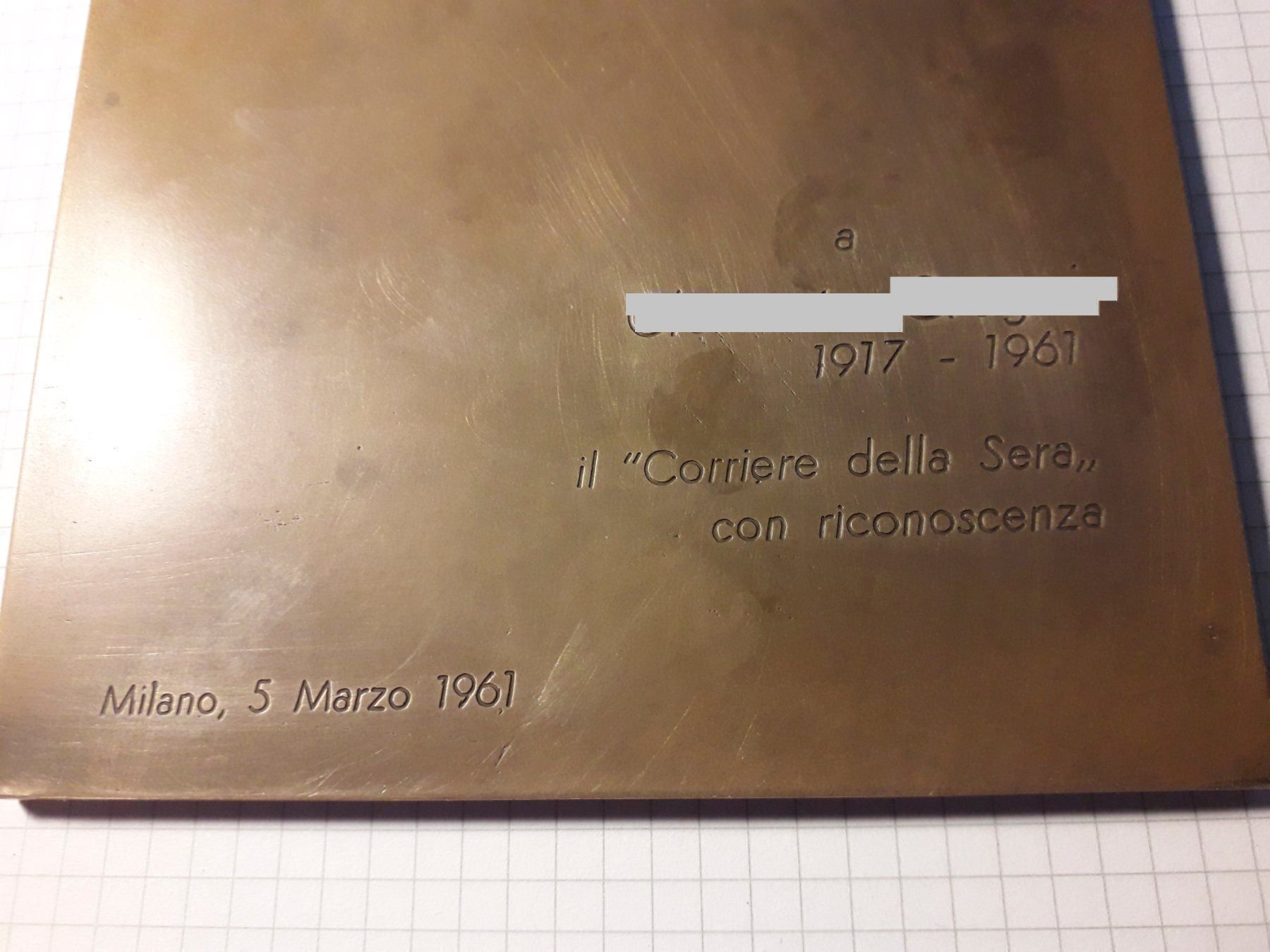 Medaillen: Gedenktafel / Medaille aus Bronze – Neu und originalverpackt aus Lugano von Maurizio_Collector 6