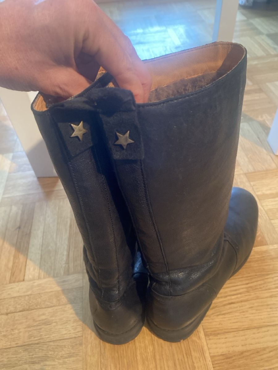 Bisgaard Scarpe da donna: Leder-Stiefel Bisgaard – Usato da Windisch venduto da Rageetli2 2