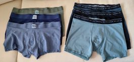 6 Herrenunterhosen aus 100 % Baumwolle, Grösse XL