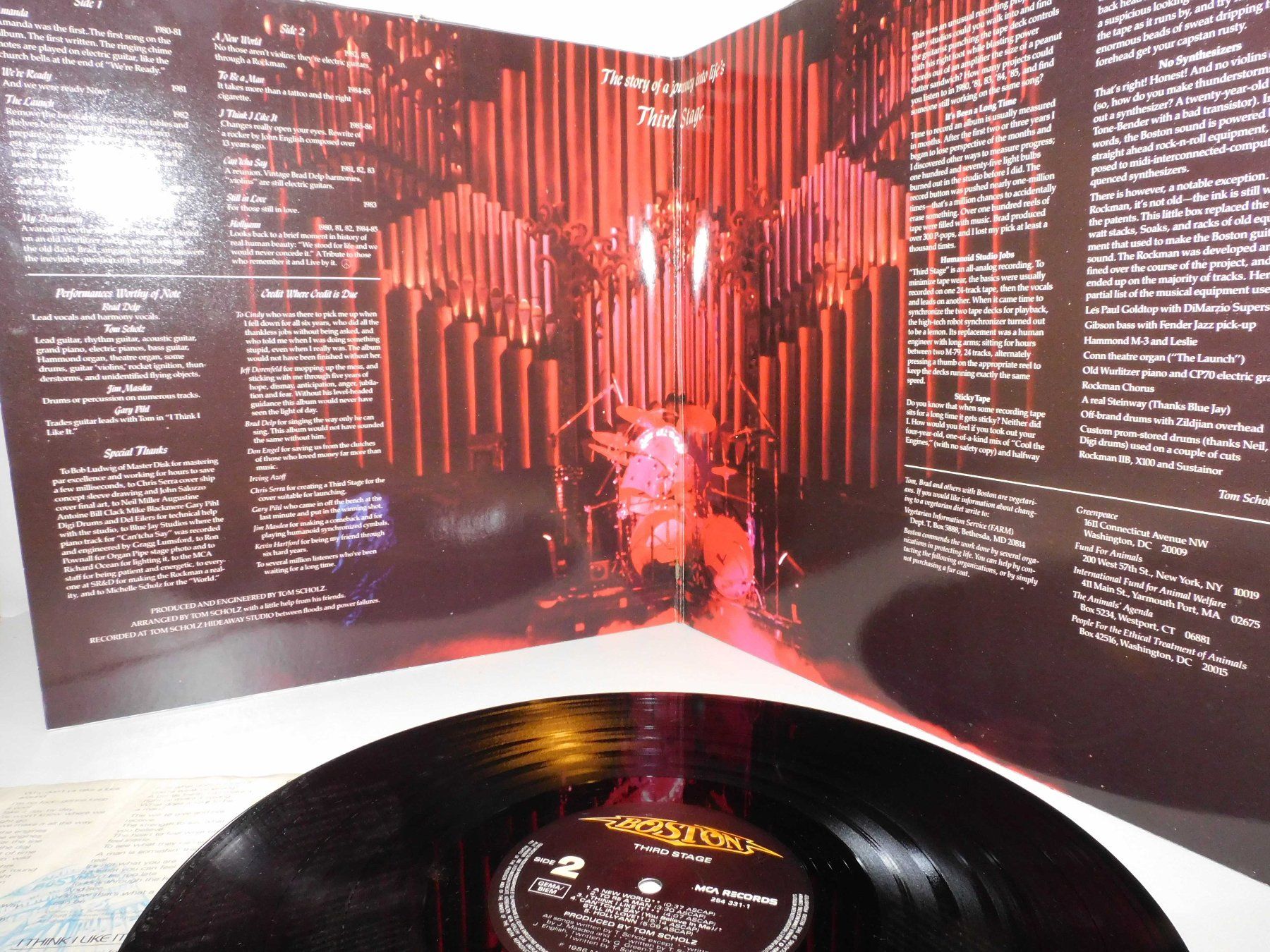 Dischi in vinile: LP Boston 1986 Third Stage  Schallplatte – Usato da Sursee venduto da 76