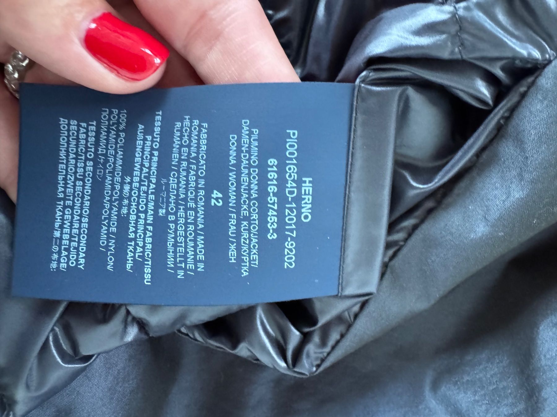 Herno Giacche: Wenig getragene Herno Übergangsjacke Gr. IT 42 – Usato da Herrliberg venduto da jan_lp69 3