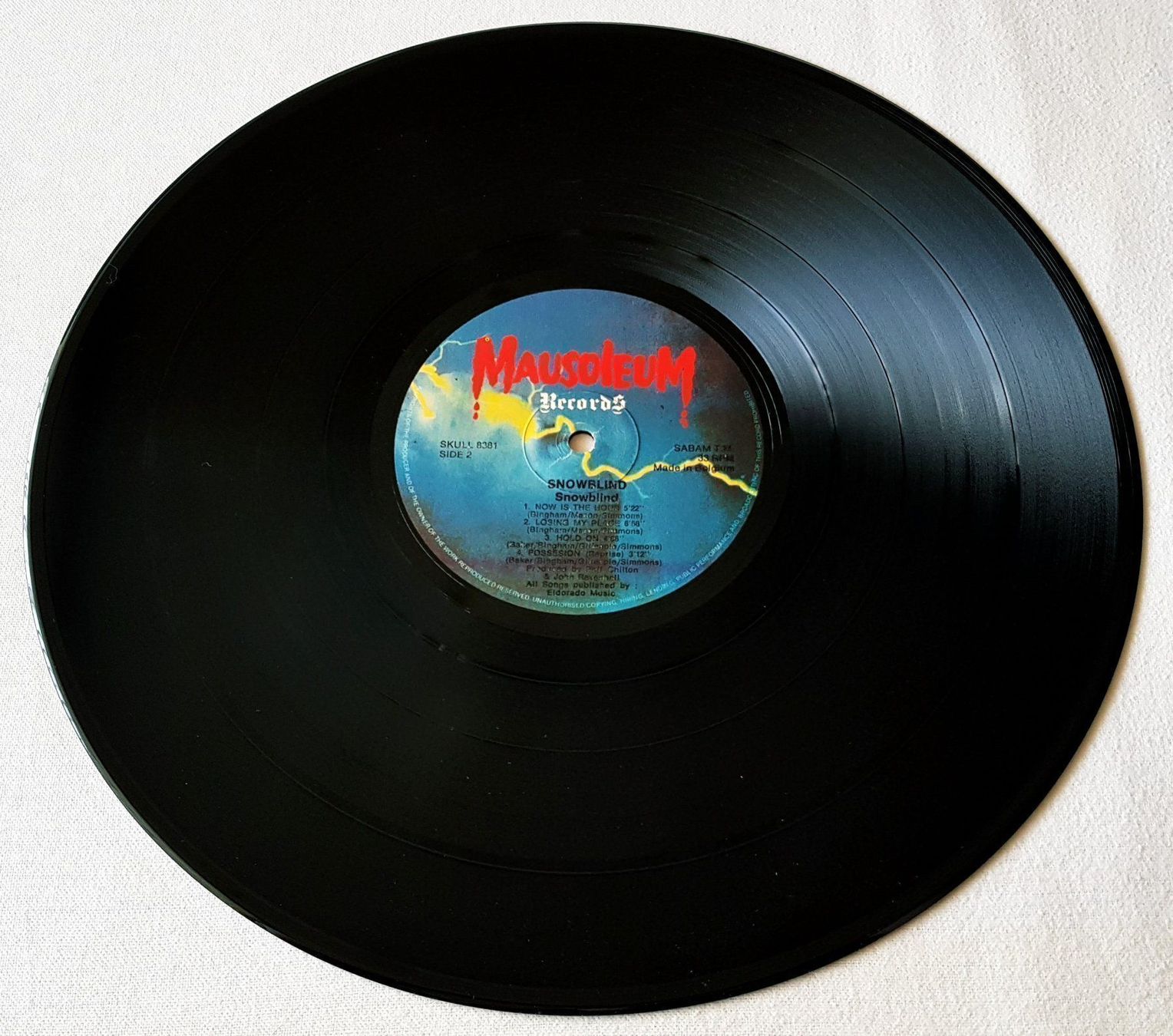 Dischi in vinile: Snowblind - LP - 1985 - First Press - Mausoleum Records – Usato da Uster venduto da Zardodel 3