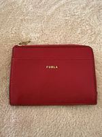 Furla Portemonnaie Pink Leder mit Reissverschluss guter Zust