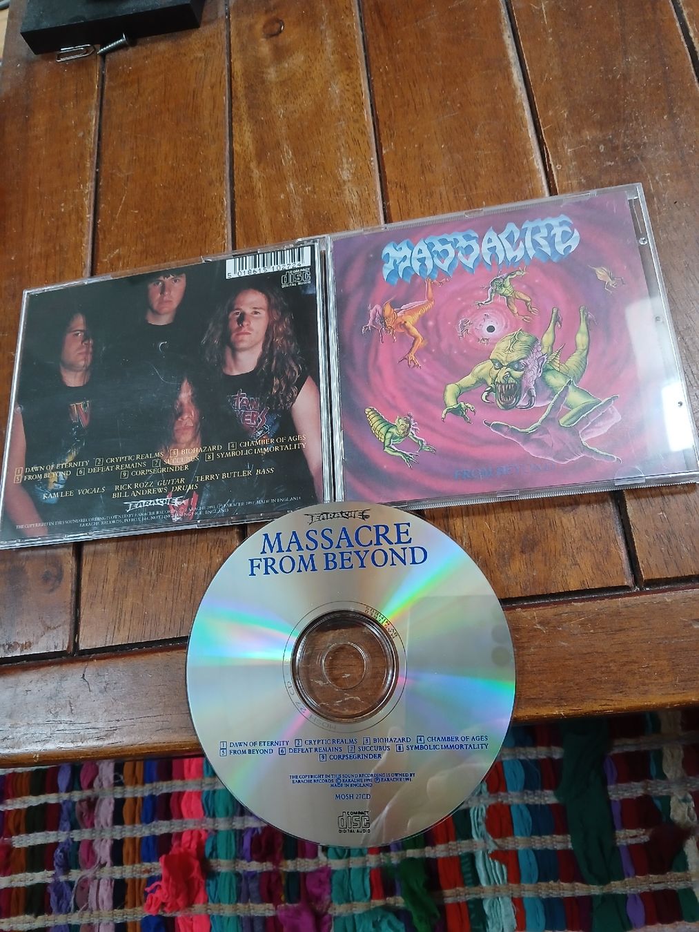 CD: massacre- from beyond – Usato da St-Cergue venduto da VeganWarrior