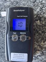 Alkoholtester MX-4000 Fuel Cell Sensor inkl. Mundstuecke