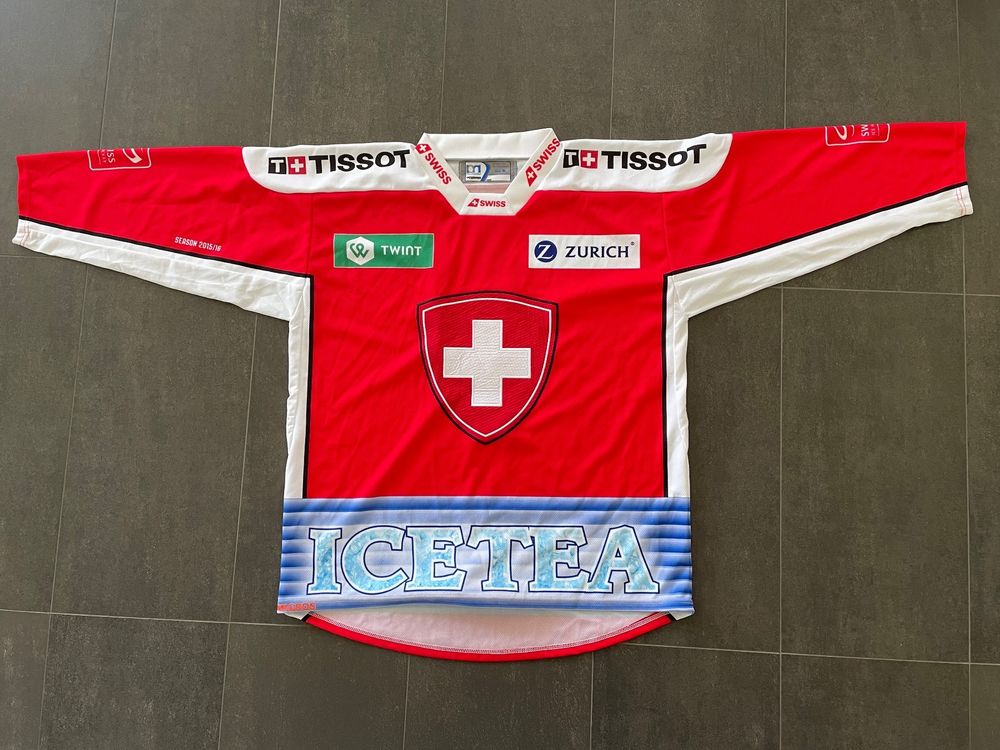 Merco Eishockey-Trikot Replike ČSSR 1976 (Blau, S Produktbild-Vorschau 3