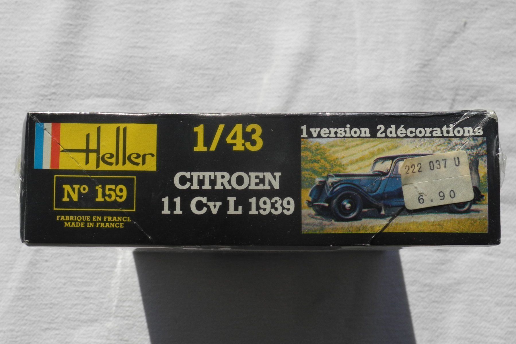 Heller Modellini d'auto: Heller Bausatz Citroen 11CV – Nuovo e nell'imballaggio originale da Biel/Bienne venduto da Missourip 1
