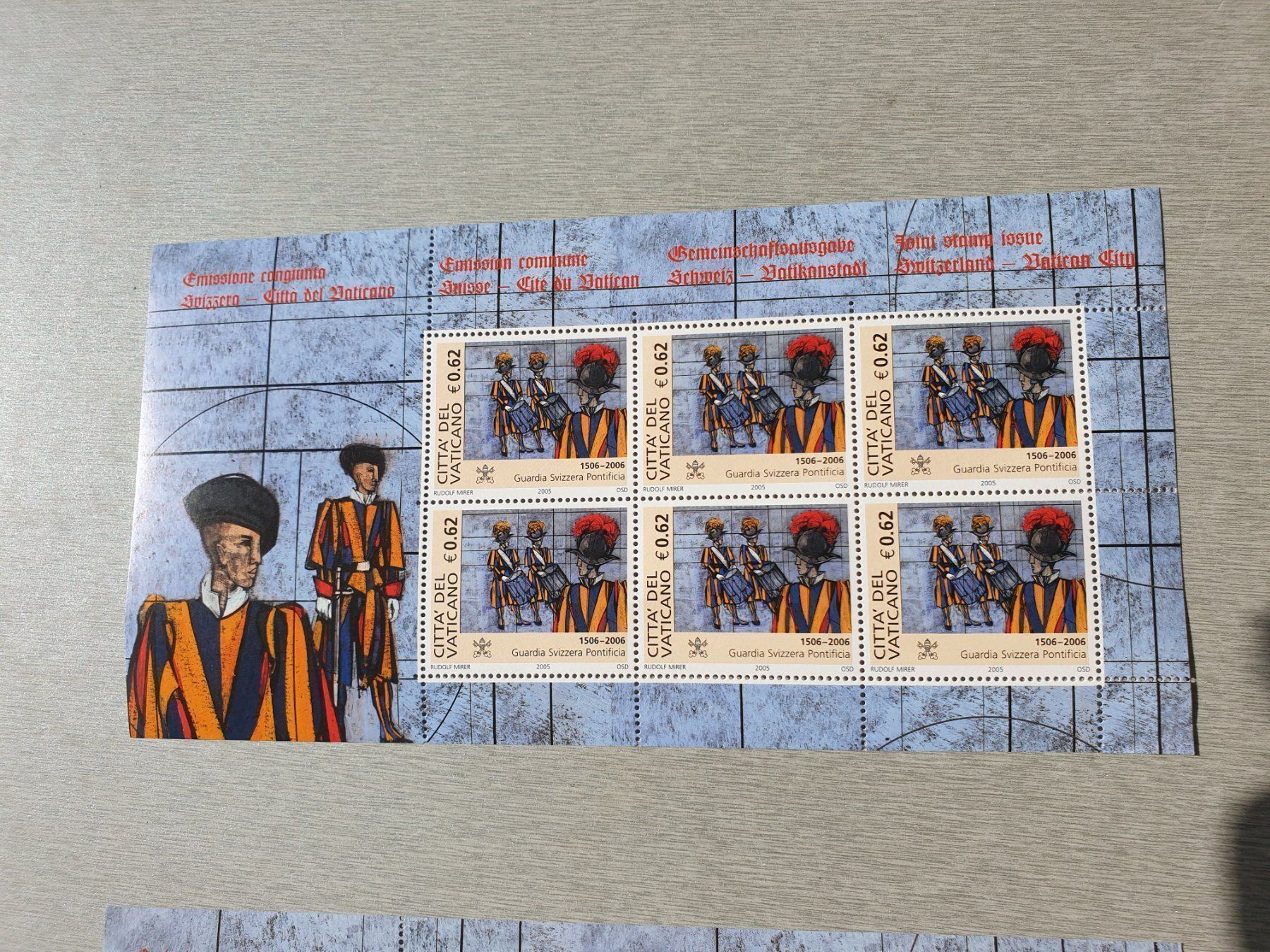Tutti i francobolli: Briefmarkenbögen vom Vatikan postfrisch – Nuovo (secondo la descrizione) da Frauenfeld venduto da Kasico 2
