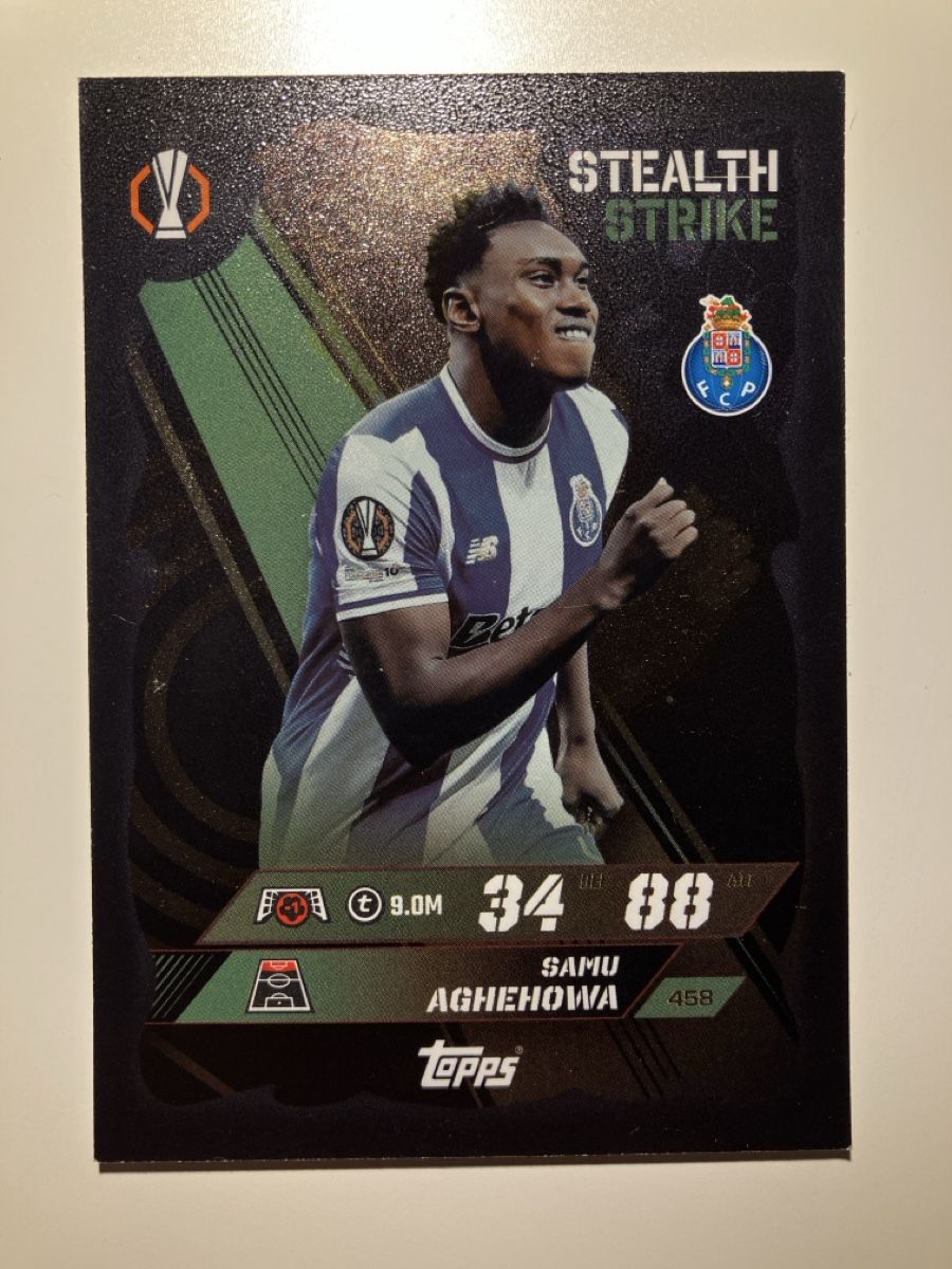 Topps Carte collezionabili: Match Attax Samu Aghehowa – Usato da Bleienbach venduto da manfred83