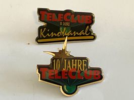 2 Pin Teleclub 10 Jahre