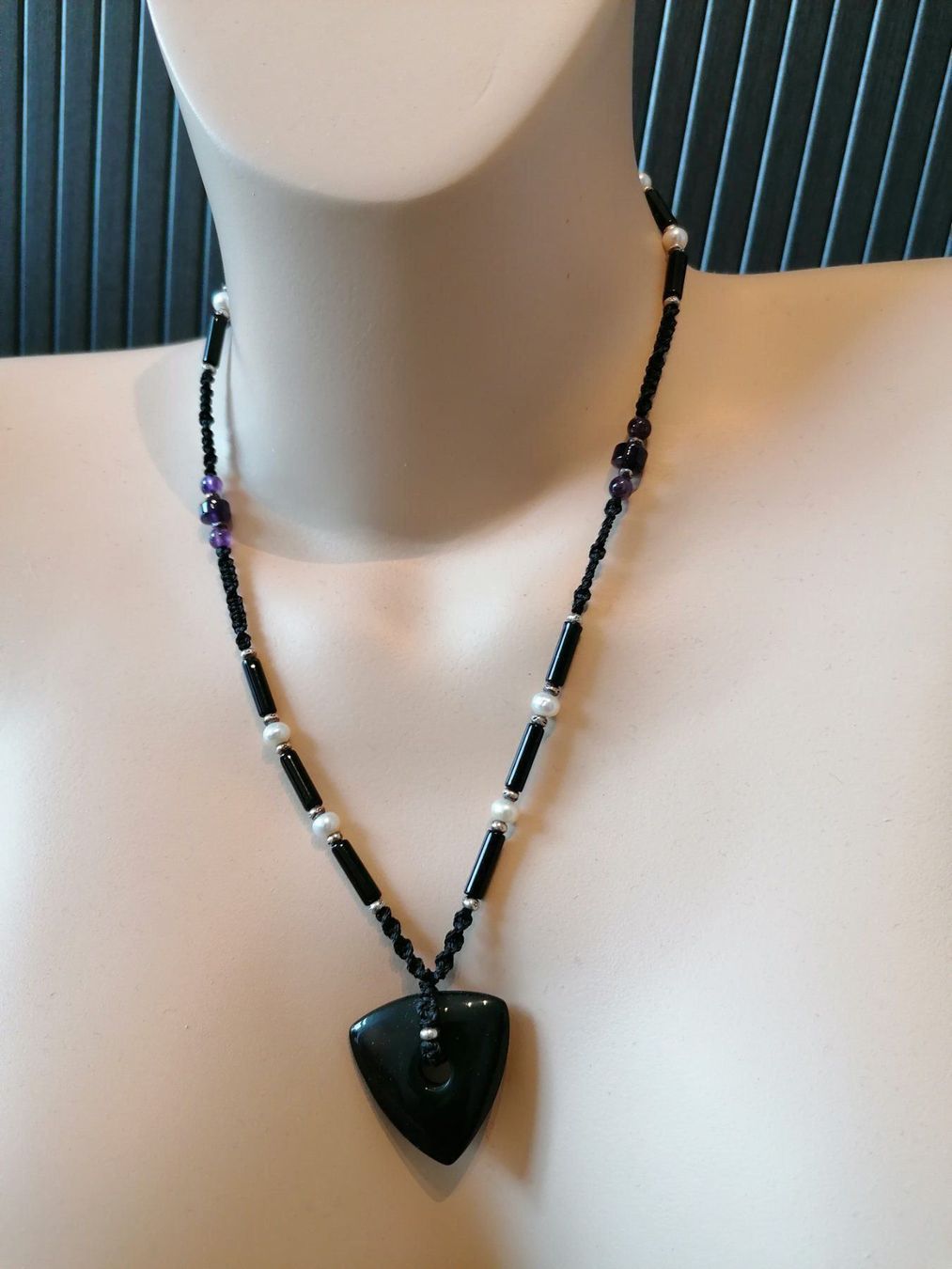 Catenine: Schmuck Black Obsidian Handmade – Nuovo (secondo la descrizione) da Muri AG venduto da goodmood17