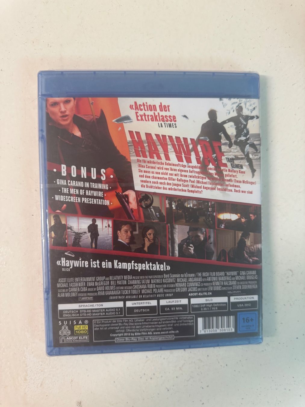 Tous les DVDs: HAYWIRE. (BLU-RAY/OVP) VON STEVEN SODERBERGH – Neuf avec emballage d'origine à Basel par san_2qlq 1