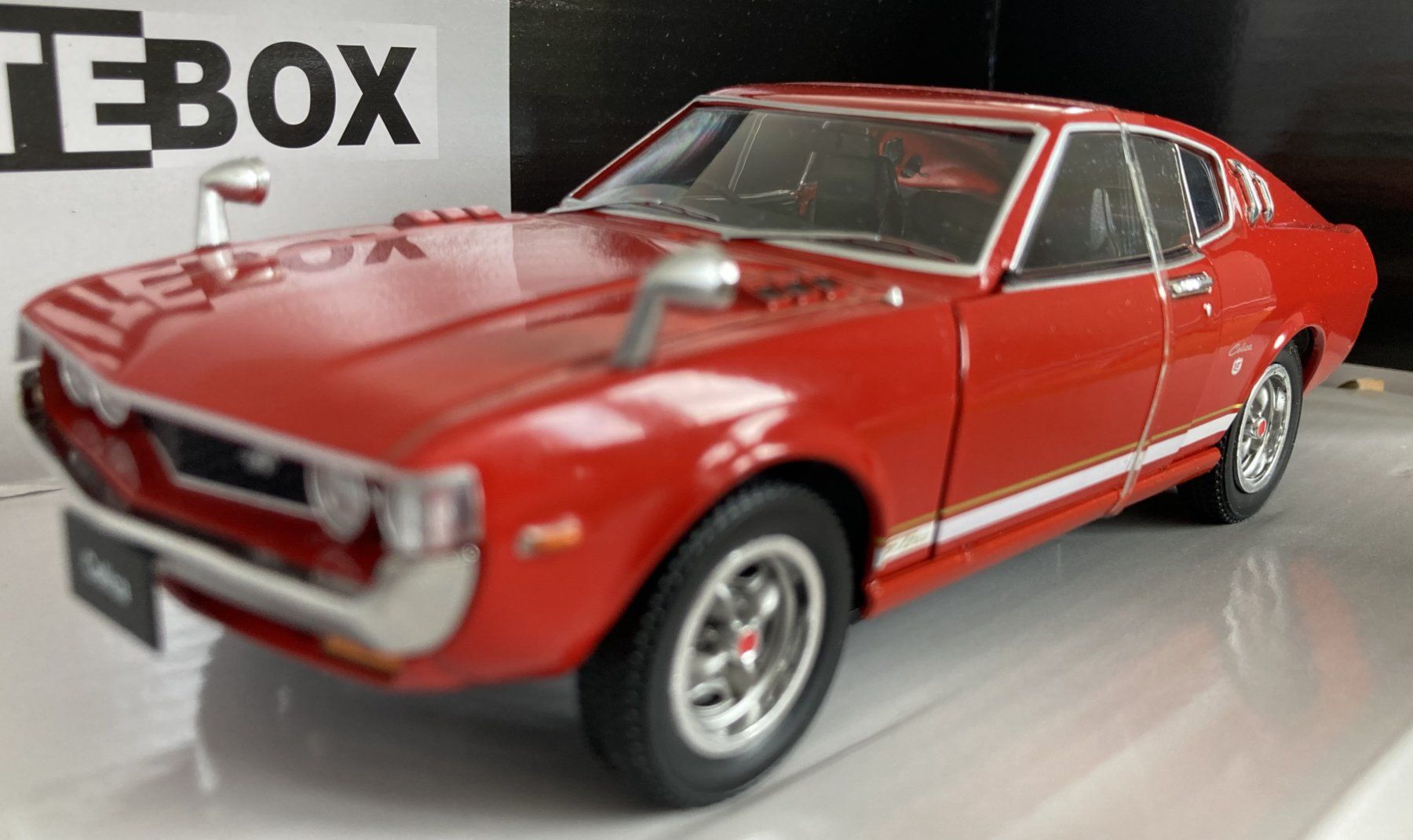 Toyota Modellautos: Toyota Celica TA28 GT rot – Neu und originalverpackt aus Altenrhein von Tribun75 3