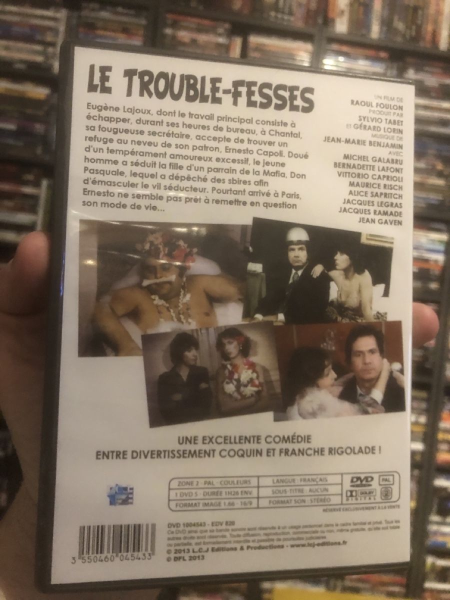 Tutti i DVDs: Le Trouble-Fesses - dvd – Nuovo (secondo la descrizione) da Lausanne venduto da fransadpop 1