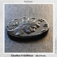 Antike römische Münze / Claudius II Gothicus / 3.Jh. nCh.