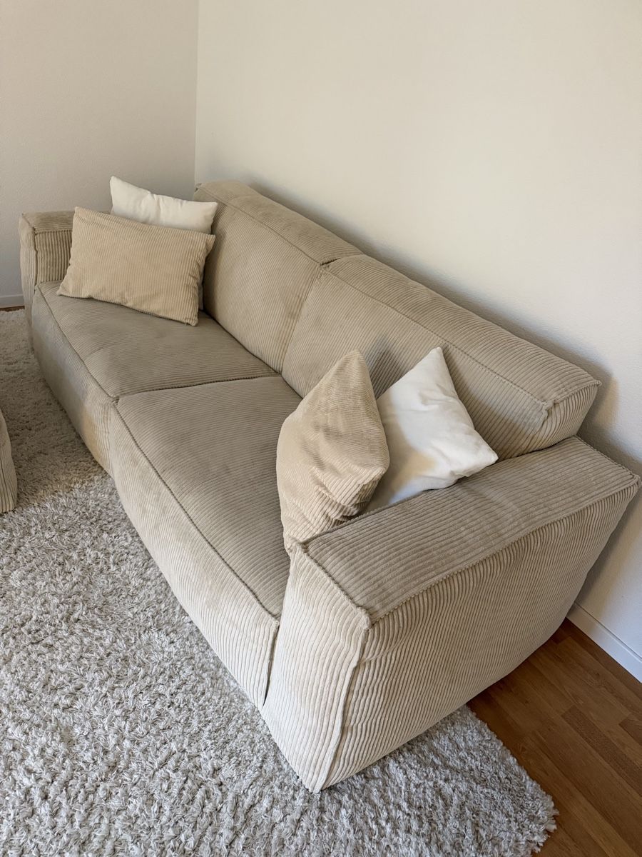 Divani: Sofa aus Cord beige – Usato da Effretikon venduto da mige82 2