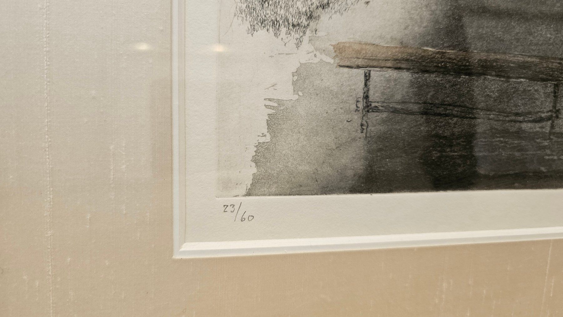 Grafica & Litografie: Bild (Lithographie) von Walter Dick – Usato da Bütschwil venduto da Derfnam1 2