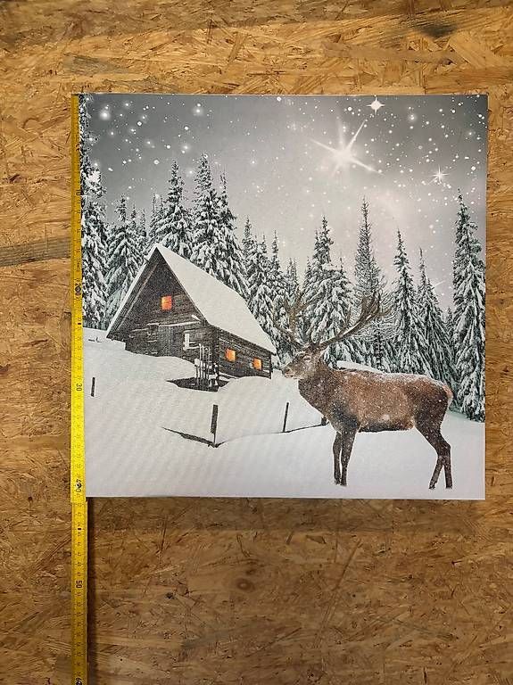 Posters & Illustrations: Winterbild mit Beleuchtung – D'occasion à Wallisellen par Masitaca
