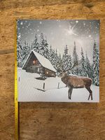 Winterbild mit Beleuchtung
