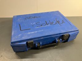 leerer Kunststoff Werkzeug/Gerätekoffer blau ab 1.-