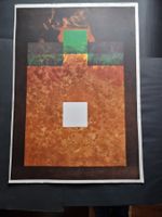 Jean‑Michel Neukom   grosse Lithographie Rückseitig signiert