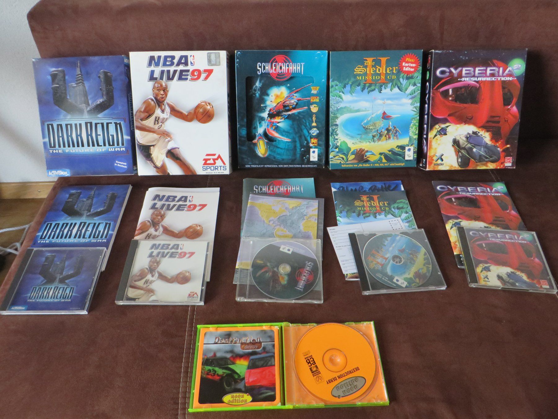 Giochi: Windows95 MS-DOS Retro Vintage Games Spiele Sammlung – Usato da Bettenhausen venduto da Binford8000 1