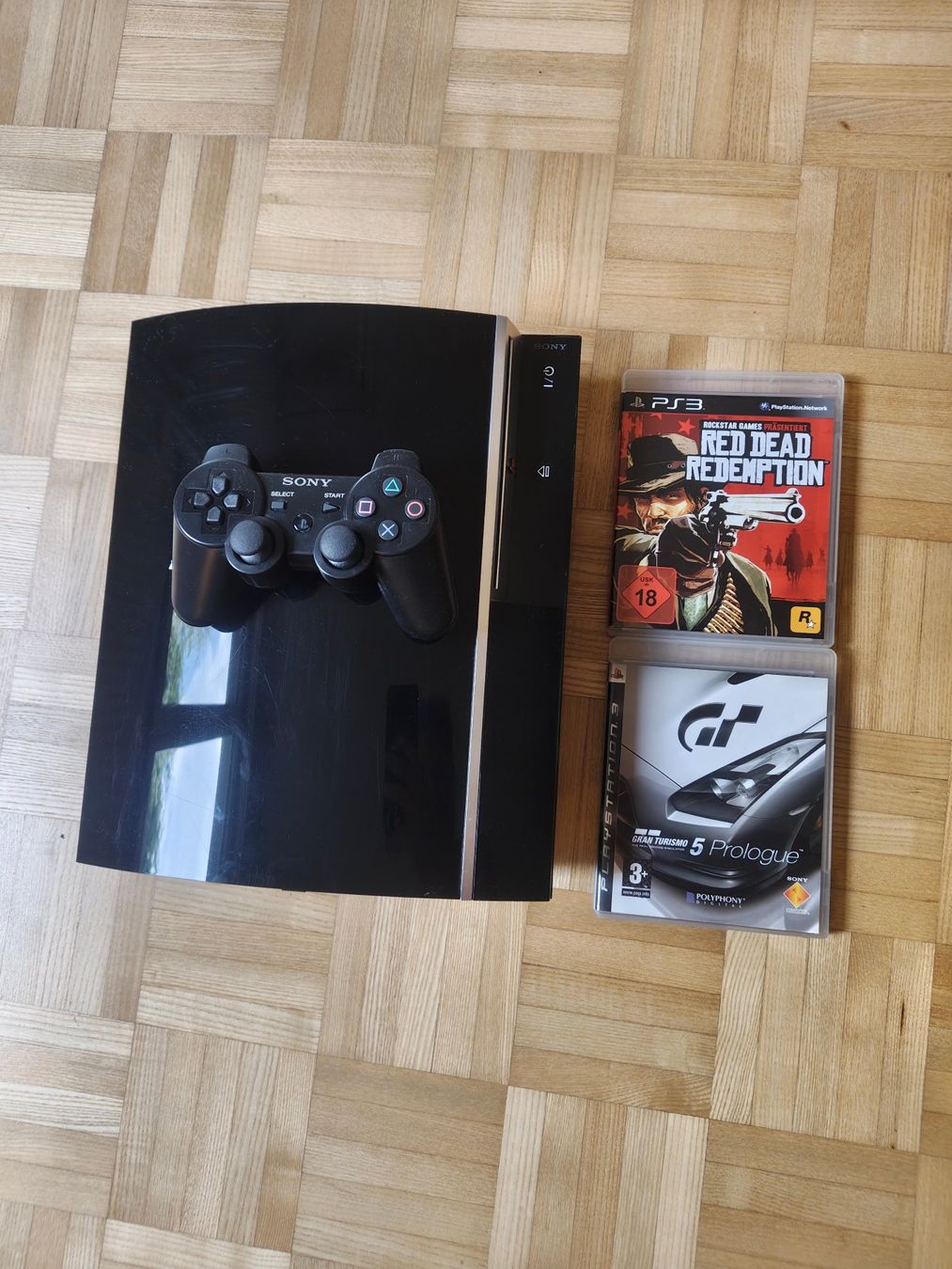 Sony Console: FAT PlayStation 3 Konsole mit Spielen und Controller CECHG04 – Usato da Thun venduto da John.Smith 1