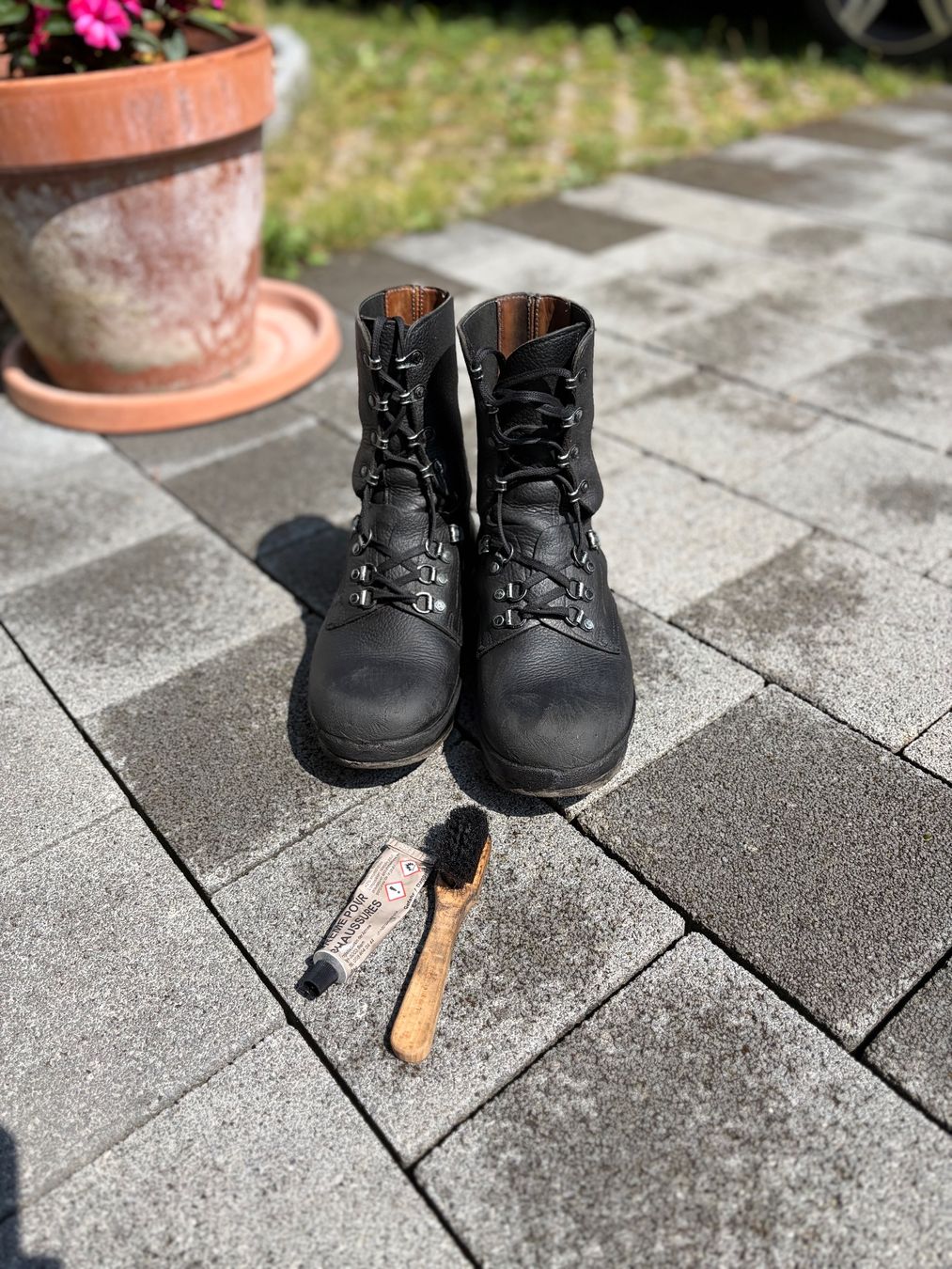 Schweizer Armee Herrenschuhe: KS 90 Leder schwarz Grösse 260 / 41 – Gebraucht aus Thalwil von Counterdude 9