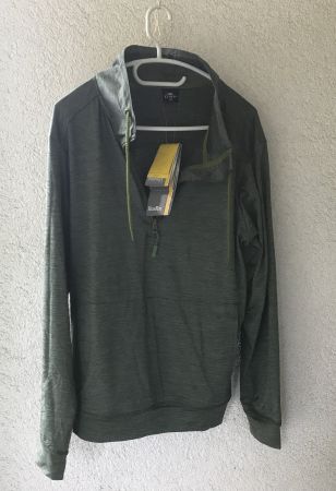 HERREN WINTER-CROSS-SWEATER JACKE NEU