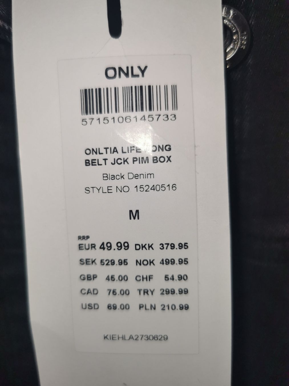 Only Giacche: ONLY Damen Jeansjacke Gr. M neu – Nuovo (secondo la descrizione) da Urtenen-Schönbühl venduto da vok_qw7w 3