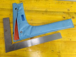 Anschlag Winkel mit Etui, Werkzeug, Schreiner, Metall, Top