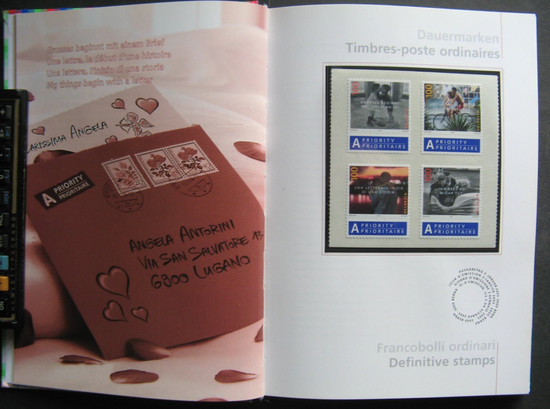 Tutti i francobolli: PTT-Jahrbuch 2005 postfrisch ** – Nuovo (secondo la descrizione) da Frauenfeld venduto da Interessent1 1