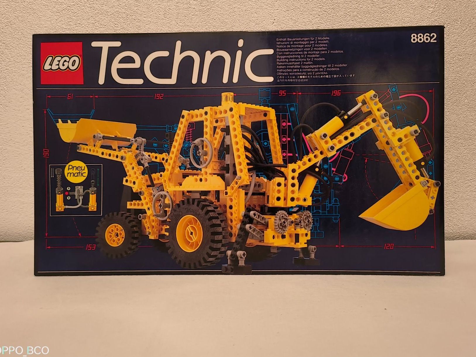 Lego Kit di costruzioni: LEGO® Technic 8862 Backhoe Grader / Pneumatic Bagger - NEU – Nuovo e nell'imballaggio originale da Amriswil venduto da Brickcollector-OstCH 2