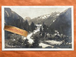 Alte Ansichtskarte Hotel Handeckfall. Rarität!