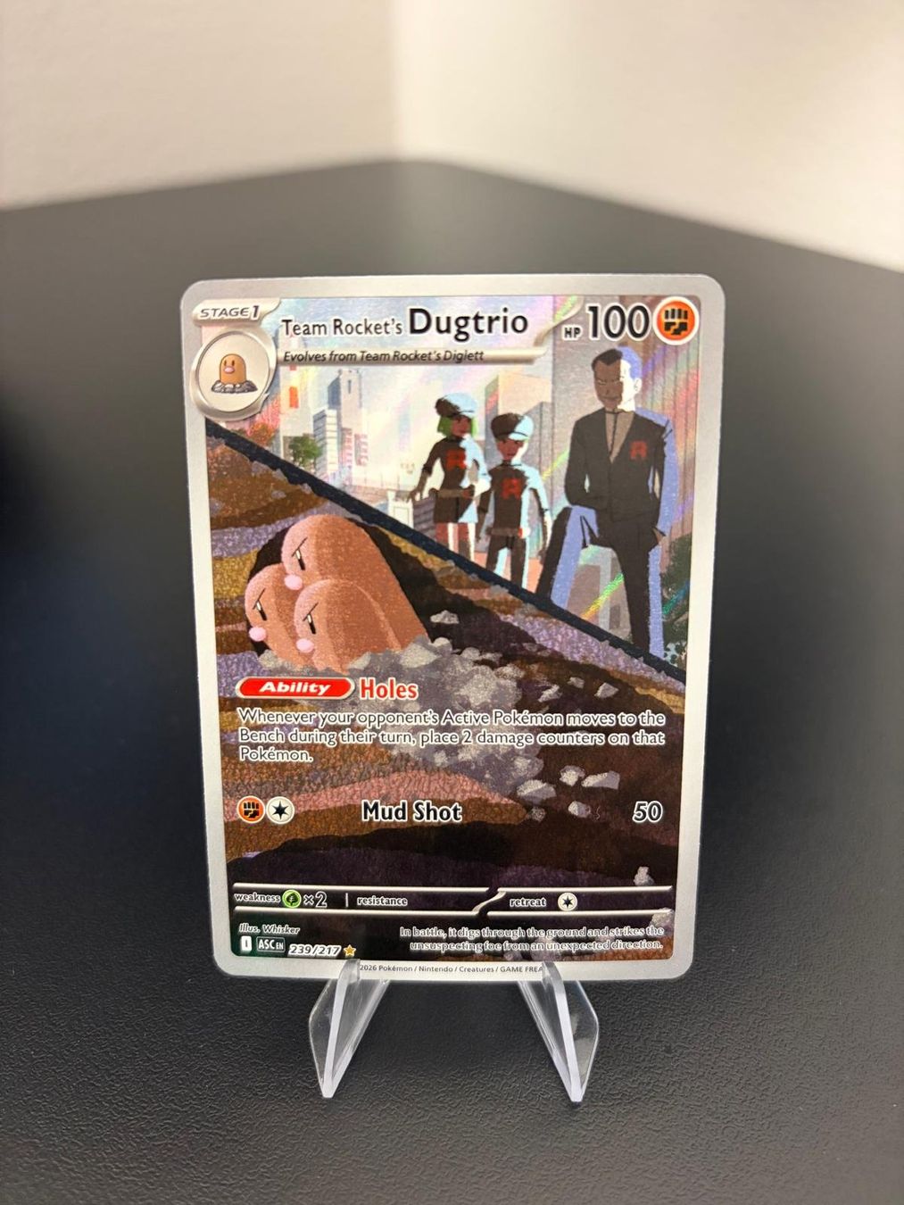 Pokémon Sammelbilder & Trading cards: Team Rocket's Dugtrio 239 - englisch – Neu (gemäss Beschreibung) aus Bern von GiulianoMas