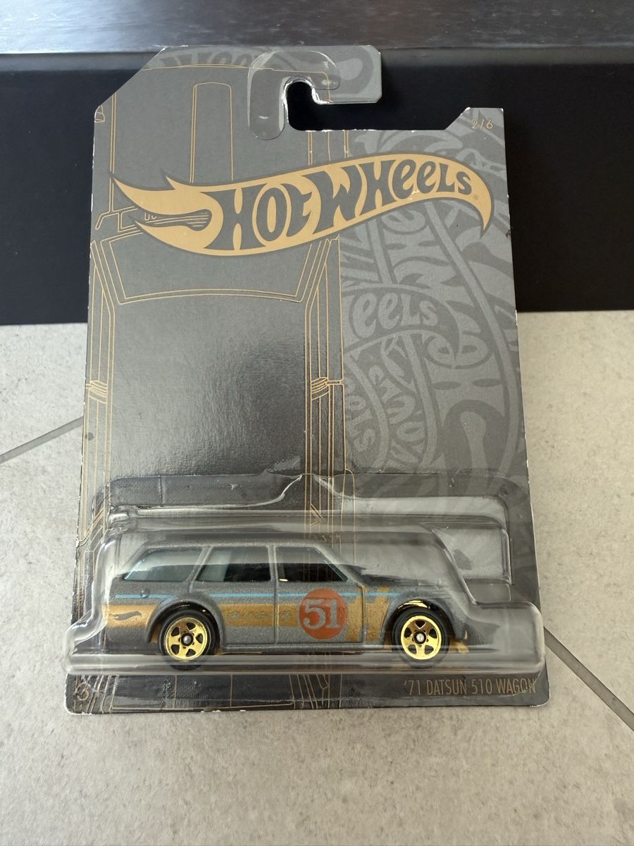 Hot Wheels Modellautos: Hot Wheels - 71 Datsun 510 Wagon – Neu und originalverpackt aus Yvorne von AutoCollectionneur