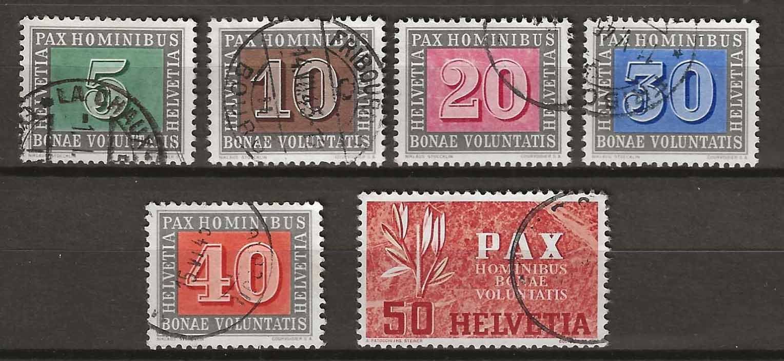 Tutti i francobolli: CH262 - Petit lot Pax obl. – Usato da Trélex venduto da Phil_Albert