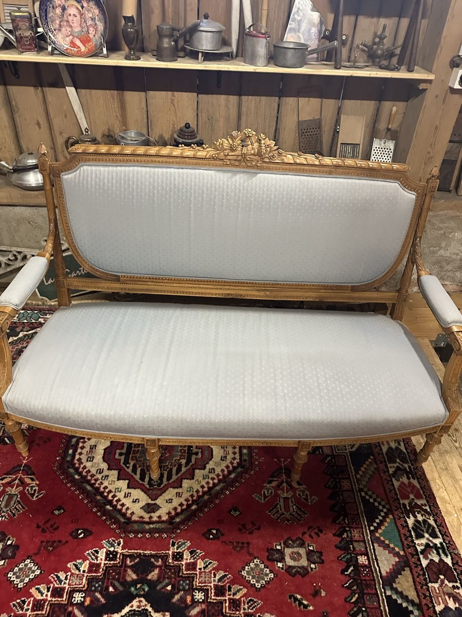 Divani: Sofa Sessel Biedermeier Lounge – Usato da Villmergen venduto da Bezdupe 2