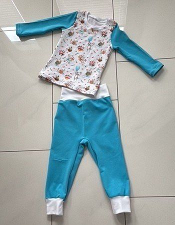 Pumphose und Shirt mit Mausmotiven Gr. 92 NEU