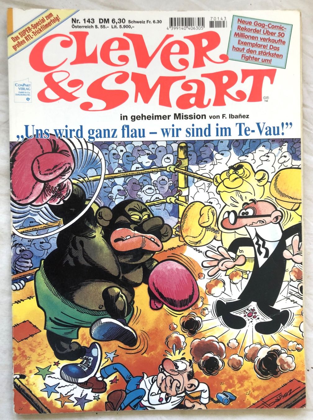Fumetti: CLEVER&SMART - Nr.143 - 1.Auflage – Usato da Schaffhausen venduto da durruti