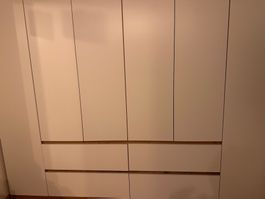 Drehtürenschrank Mainz Alpinweiss